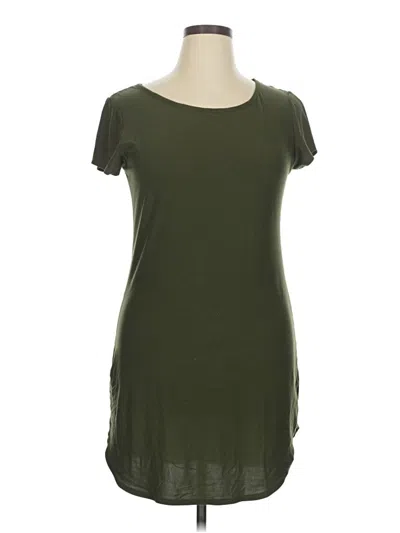 Pre-owned Derek Heart Short Sleeve T-shirt In Green