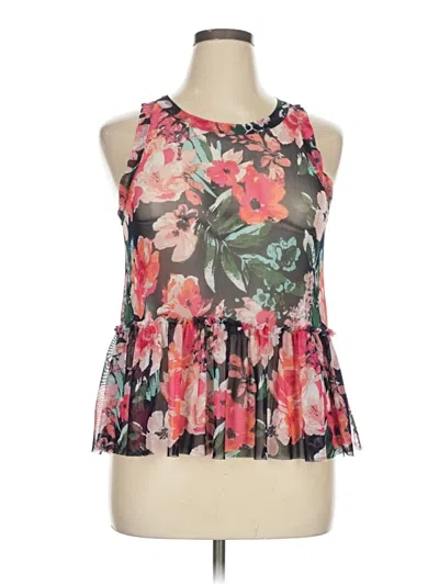 Pre-owned Derek Heart Sleeveless Blouse In Pink