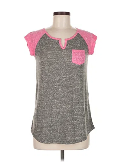 Pre-owned Derek Heart Sleeveless T-shirt In Gray