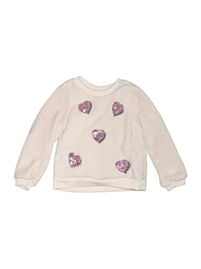 Pre-owned Derek Heart Kids' Sweatshirt In Ivory