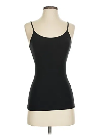 Pre-owned Derek Heart Tank Top Black Strapless Neckline Tops