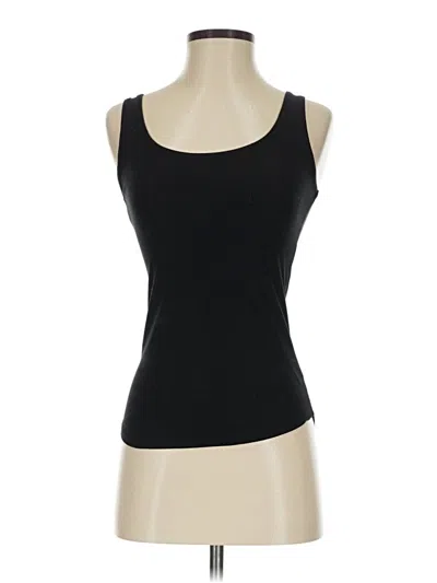 Pre-owned Derek Heart Tank Top Black Strapless Neckline Tops