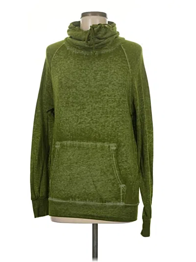Pre-owned Derek Heart Turtleneck Sweater In Green