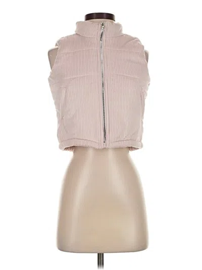 Pre-owned Derek Heart Vest In Pink