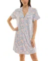 Derek Heart Women's Printed Sleepshirt In Multi