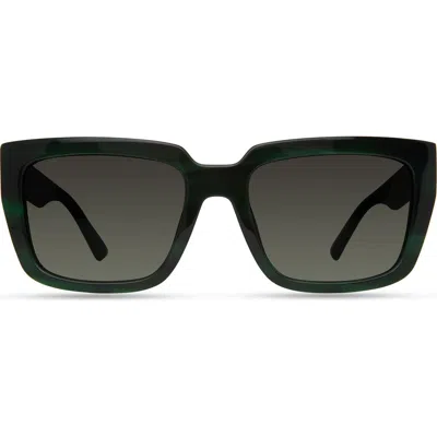 Derek Lam 10 Crosby Aero Sunglasses In Green Marble