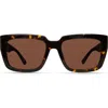 Derek Lam 10 Crosby Aero Sunglasses In Tortoise