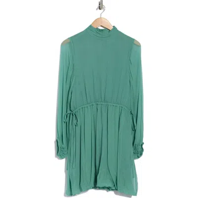 Derek Lam 10 Crosby Alex Bubble Hem Dress In Green