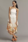 Derek Lam 10 Crosby Alexia Organza Pleated Skirt In White