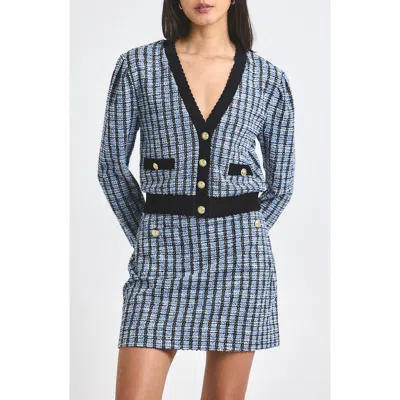 DEREK LAM 10 CROSBY DEREK LAM 10 CROSBY ALIRA STRETCH TWEED ALINE MINISKIRT