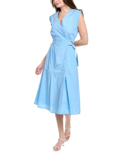 Derek Lam 10 Crosby Arabella Midi Dress In Blue