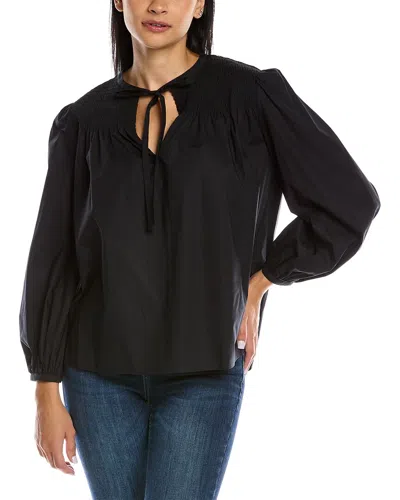 Derek Lam 10 Crosby Austin Top In Black