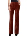 DEREK LAM 10 CROSBY BLAKE FLARE TROUSER IN MAHOGANY