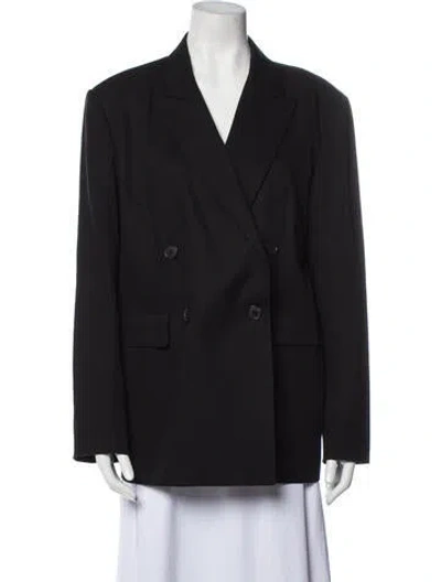 Pre-owned Derek Lam 10 Crosby Blazer In Black