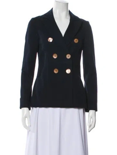 Pre-owned Derek Lam 10 Crosby Blazer In Black