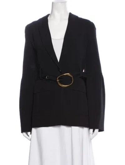 Pre-owned Derek Lam 10 Crosby Blazer In Black