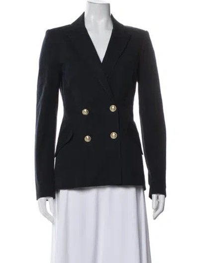 Pre-owned Derek Lam 10 Crosby Blazer In Blue