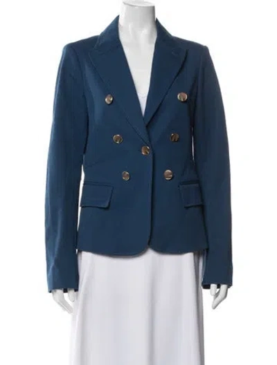 Pre-owned Derek Lam 10 Crosby Blazer In Blue