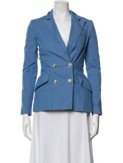 Pre-owned Derek Lam 10 Crosby Blazer In Blue