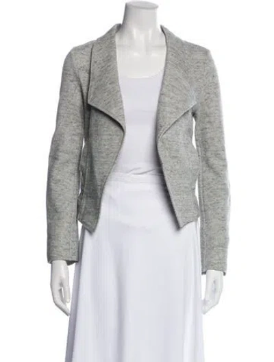 Pre-owned Derek Lam 10 Crosby Blazer In Gray