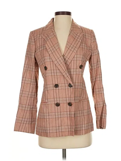 Pre-owned Derek Lam 10 Crosby Blazer Jacket In Brown