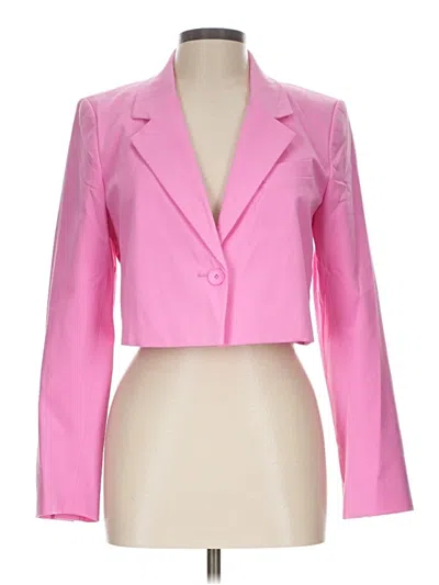 Pre-owned Derek Lam 10 Crosby Blazer Jacket In Pink