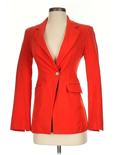 Pre-owned Derek Lam 10 Crosby Blazer Jacket In Red