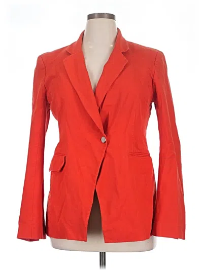Pre-owned Derek Lam 10 Crosby Blazer Jacket In Red