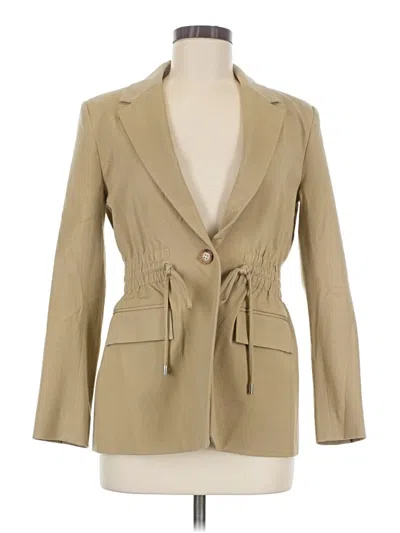 Pre-owned Derek Lam 10 Crosby Blazer Jacket In Tan