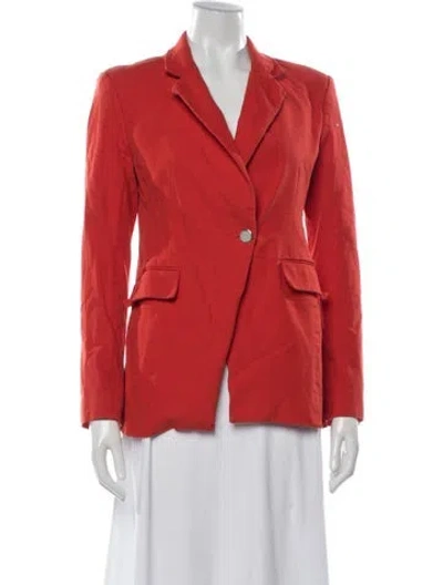Pre-owned Derek Lam 10 Crosby Blazer In Red