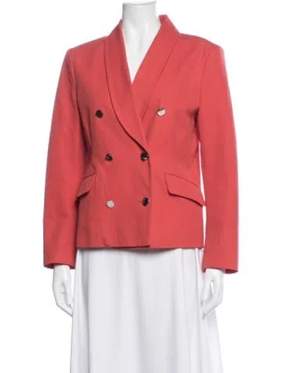 Pre-owned Derek Lam 10 Crosby Blazer In Red