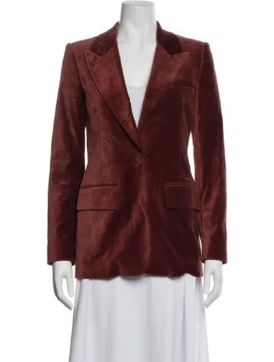 Pre-owned Derek Lam 10 Crosby Blazer In Red
