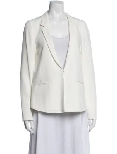 Pre-owned Derek Lam 10 Crosby Blazer In White
