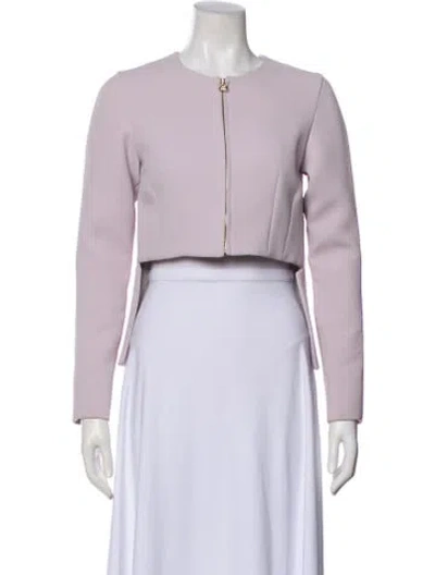 Pre-owned Derek Lam 10 Crosby Bolero In Purple