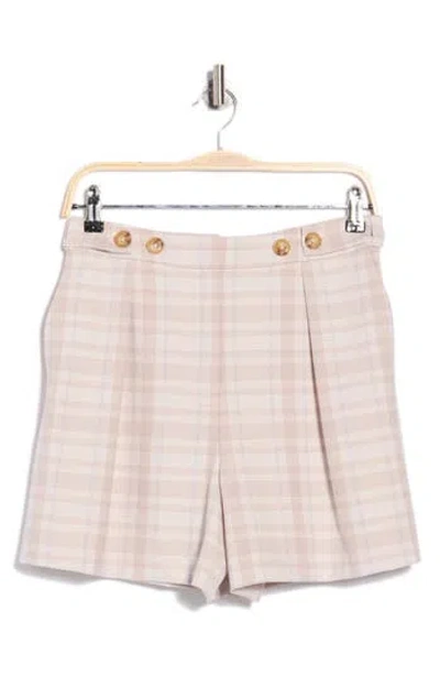 Derek Lam 10 Crosby Boswell Plaid Shorts In Multi