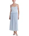 Derek Lam 10 Crosby Brisha Pleated Cami Maxi Dress