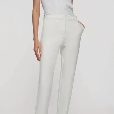 Derek Lam 10 Crosby Bronte Cigarette Pants In Soft White