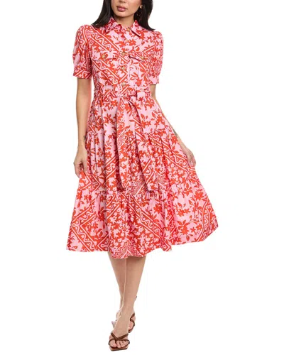 Derek Lam 10 Crosby Buffy Dress In Pink