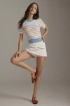 Derek Lam 10 Crosby Case Sweater Tee In Multicolor