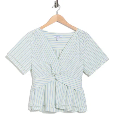 Derek Lam 10 Crosby Caspien Front Knot Cotton Top