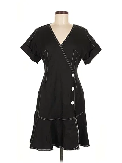 Pre-owned Derek Lam 10 Crosby Casual Dress In Black
