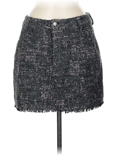 Derek Lam 10 Crosby Casual Skirt In Gray