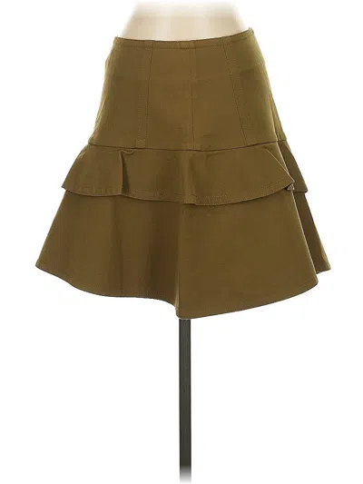 Pre-owned Derek Lam 10 Crosby Casual Skirt In Green