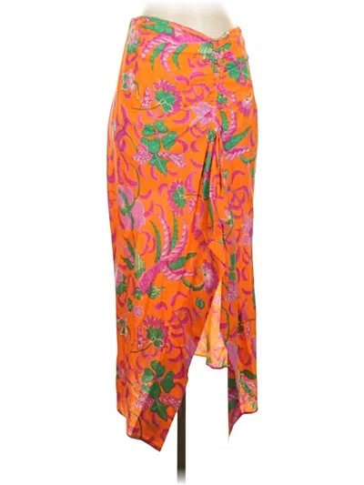 Pre-owned Derek Lam 10 Crosby Casual Skirt In Orange