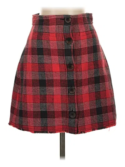 Pre-owned Derek Lam 10 Crosby Casual Skirt In Red