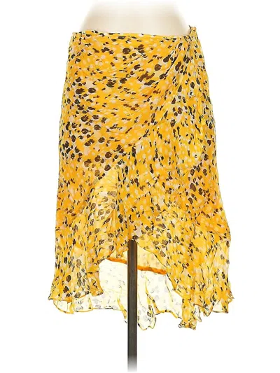 Pre-owned Derek Lam 10 Crosby Casual Skirt In Yellow