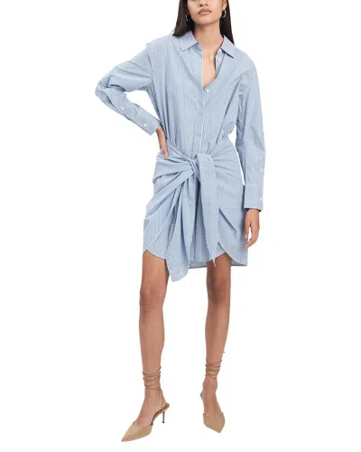 Derek Lam 10 Crosby Charlotte Dress In Blue