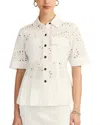 Derek Lam 10 Crosby Cilou Eyelet Utility Shirt