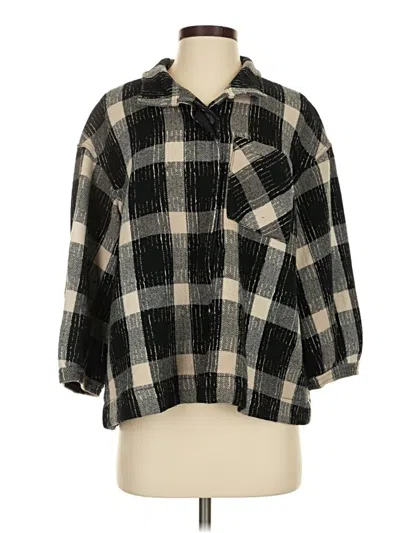 Pre-owned Derek Lam 10 Crosby Coat In Black