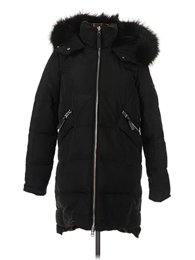 Pre-owned Derek Lam 10 Crosby Coat In Black